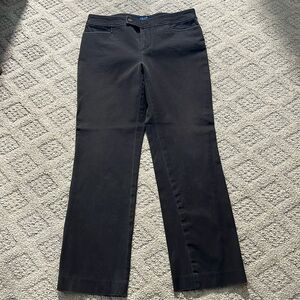 Chaps petites Women’s brown Size 8p Casual pants